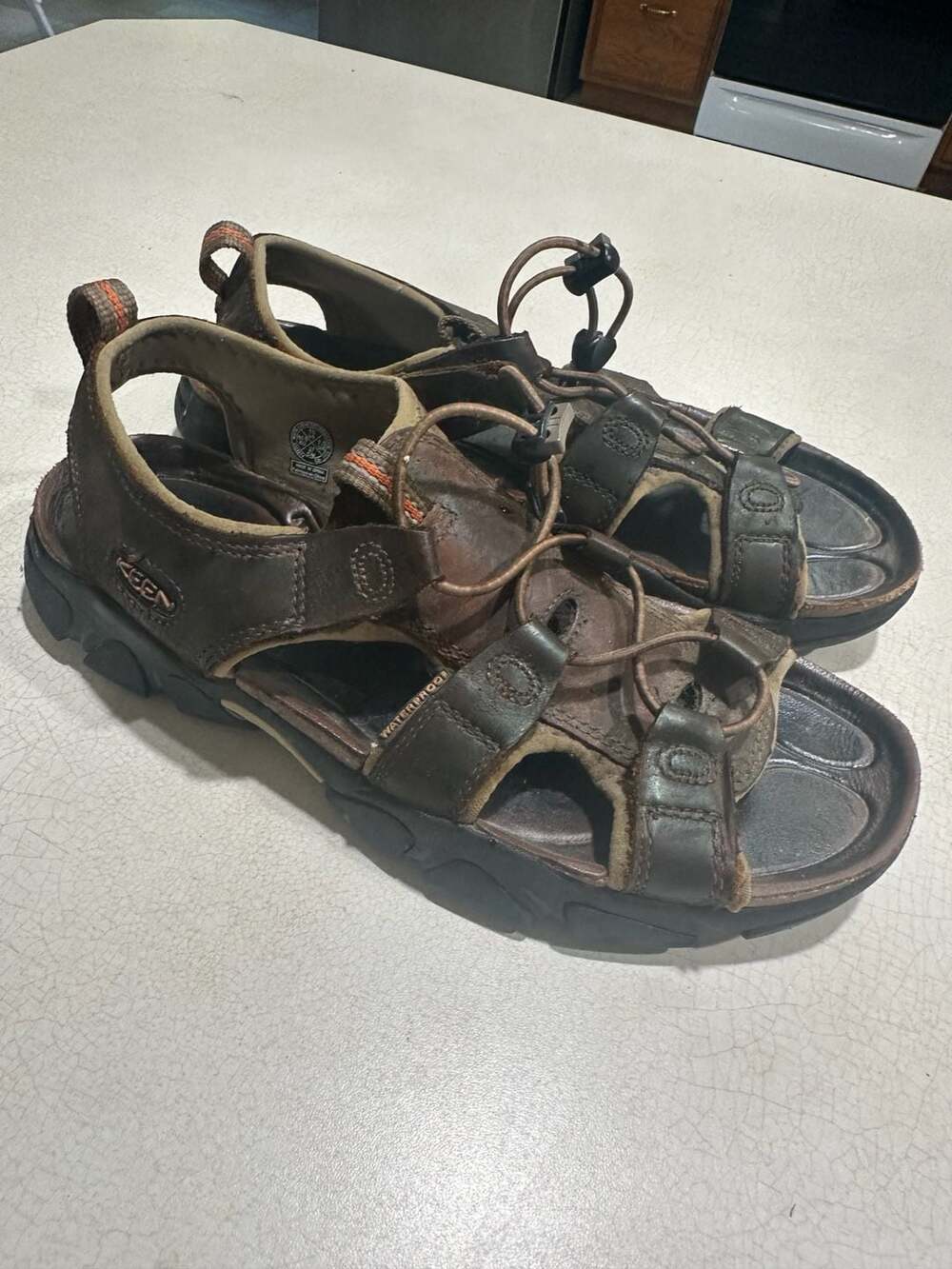KEEN Daytona Waterproof Leather Men's Sport Sandals